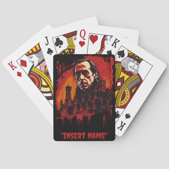 Bloodmoon Castle Playing Cards (Back)