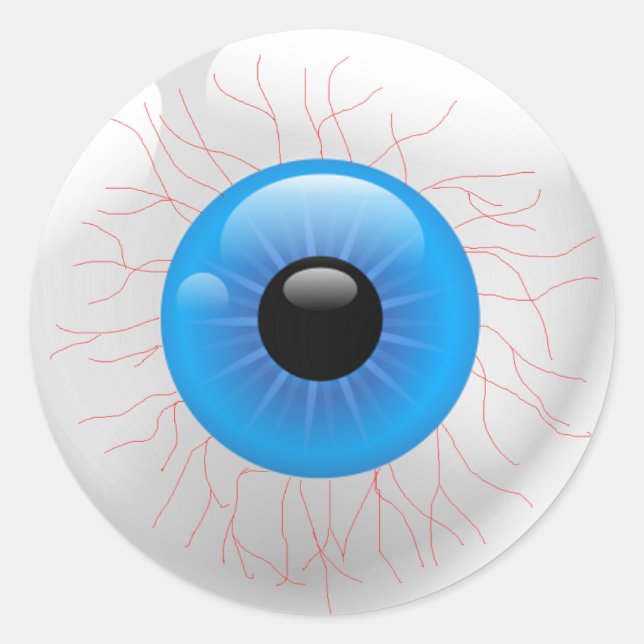 Bloodshot Eyeball Sticker (Front)