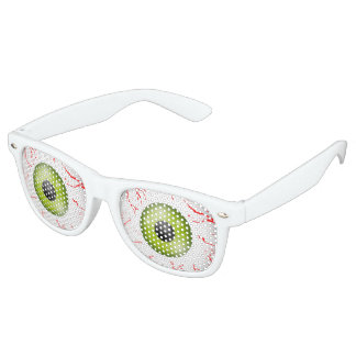Bloodshot Eyeballs Halloween Horror Party Shades