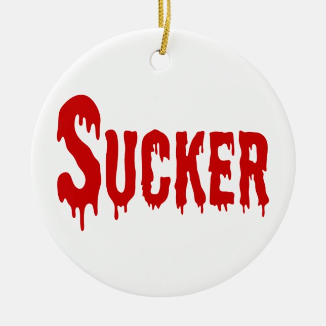 BLOODSUCKER CERAMIC ORNAMENT (Front)