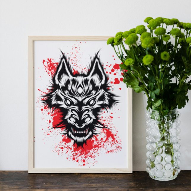 Bloodthirsty Beast Poster (Creator Uploaded)
