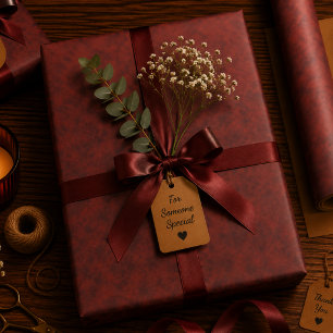 Bloodwarm Stillness Wrapping Paper Sheet