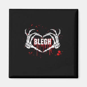 Bloody Breakdown, Skeleton Heart Hands Emo, Metalc Magnet