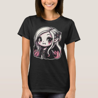Bloody Brilliant in Blonde: Vampire Girl T-Shirt