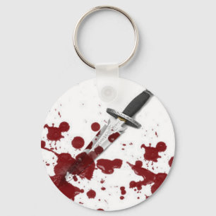 Bloody Dagger Key Ring
