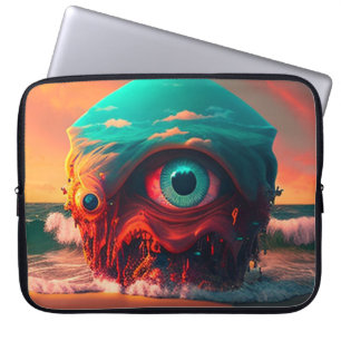 Bloody Eyes Laptop Sleeve