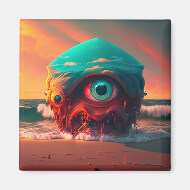 Bloody Eyes Magnet (Front)