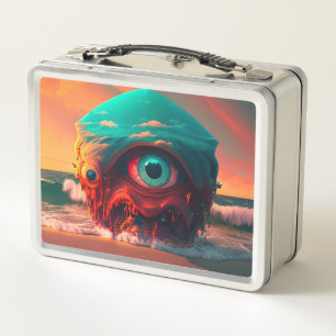 Bloody Eyes Metal Lunch Box