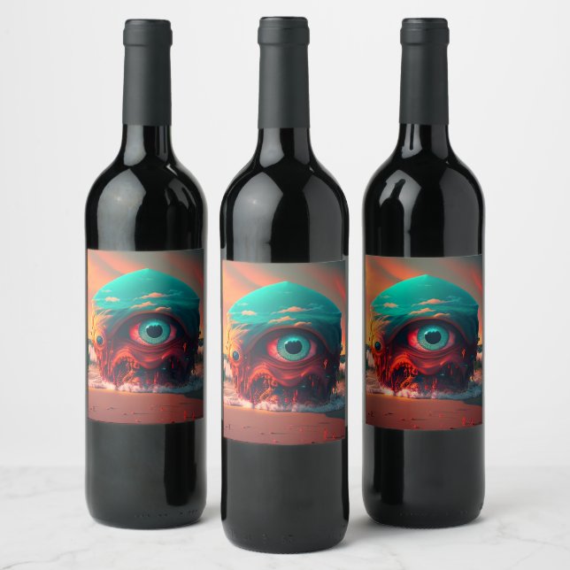 Bloody Eyes Wine Label (Bottles)