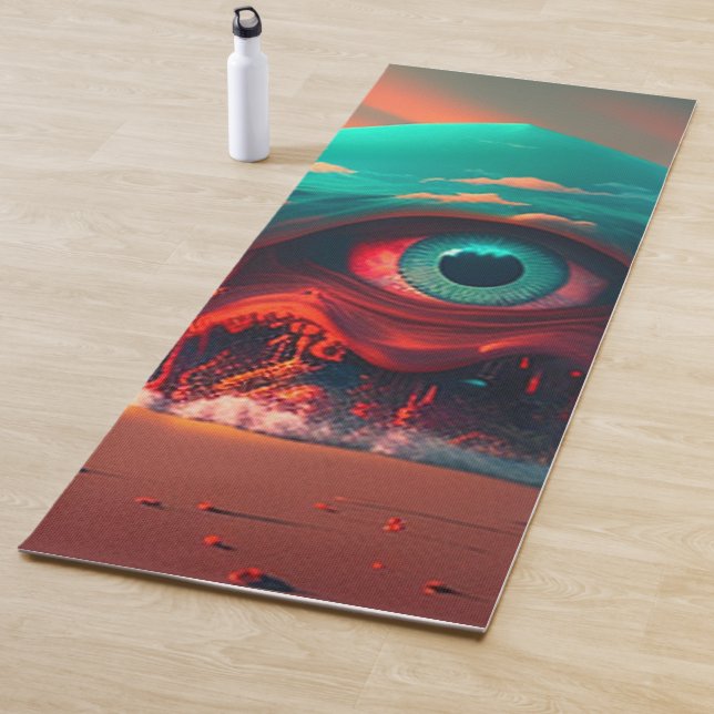 Bloody Eyes Yoga Mat (In Situ)