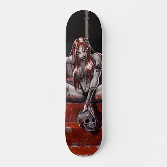Bloody Girl Skateboard (Front)