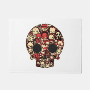 Bloody halloween doormat