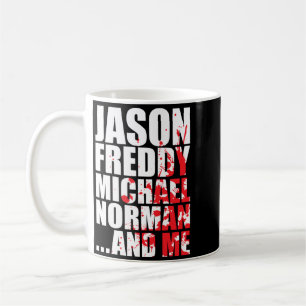 Bloody Halloween Famous Serial Slasher Killer Coffee Mug