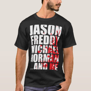 Bloody Halloween Famous Serial Slasher Killer T-Shirt