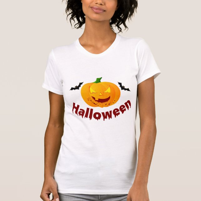 bloody Halloween   T-Shirt (Front)