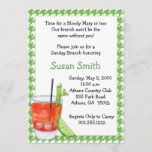 Bloody Mary Brunch Invitation<br><div class="desc">Announce your next brunch with our Bloody Mary Invitations.  Great for bridal showers or luncheons!</div>