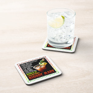 BLOODY MARY, Brunch of Champions Coaster