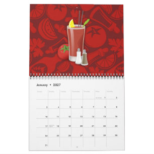 Bloody Mary Calendar