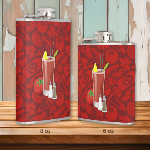 Bloody Mary Hip Flask