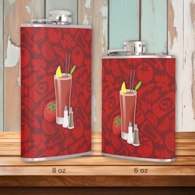 Bloody Mary Hip Flask (Creator Uploaded)