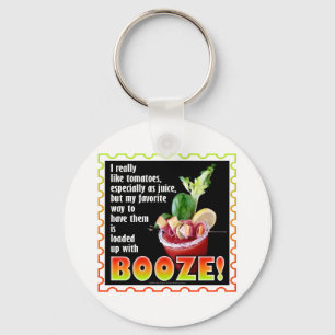BLOODY MARY, Loaded Up with Booze! Key Ring