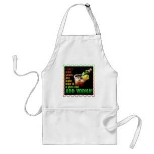 BLOODY MARY, LOADED UP WITH BOOZE STANDARD APRON