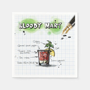 Bloody Mary Napkin