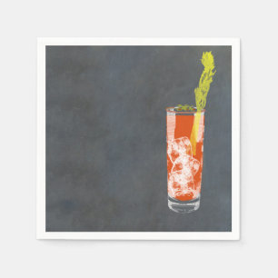 Bloody Mary or Bloody Caesar Napkin