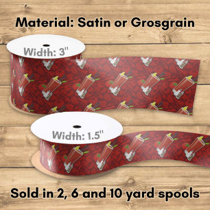 Bloody Mary Satin Ribbon