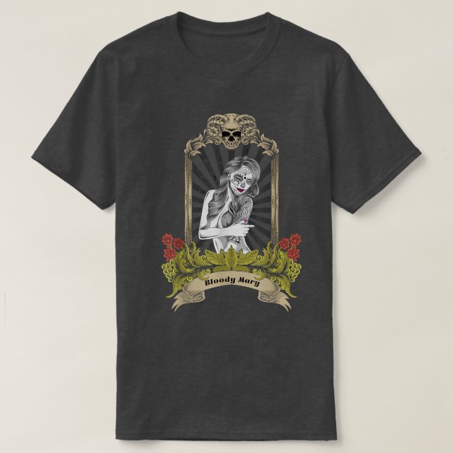 Bloody Mary straight from the legend of the posses T-Shirt (Design Front)