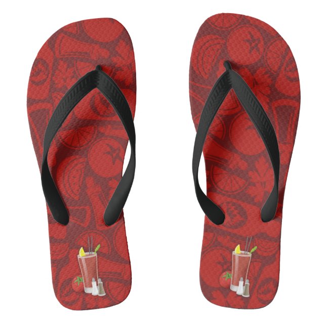 Bloody Mary Thongs (Footbed)
