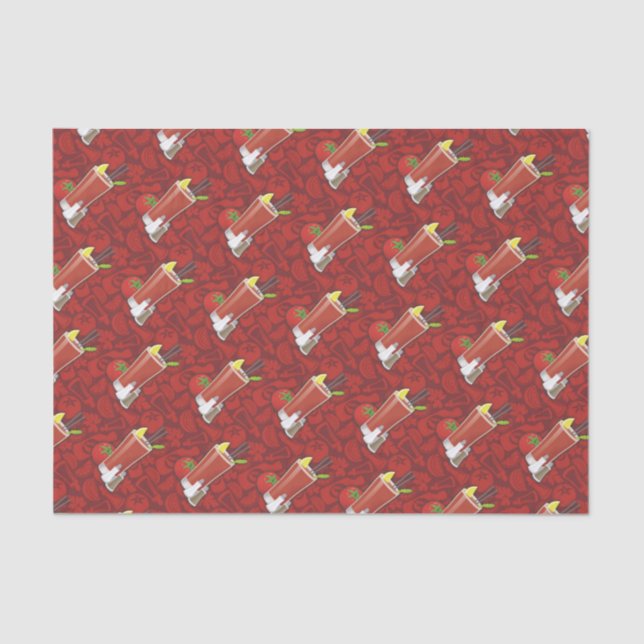 Bloody Mary Tissue Paper (Front)