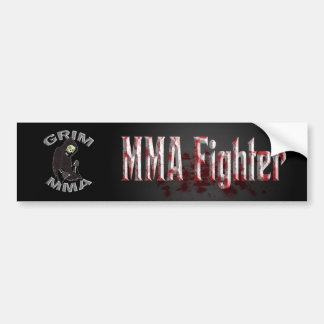 Bloody MMA Fighter bumper sticker