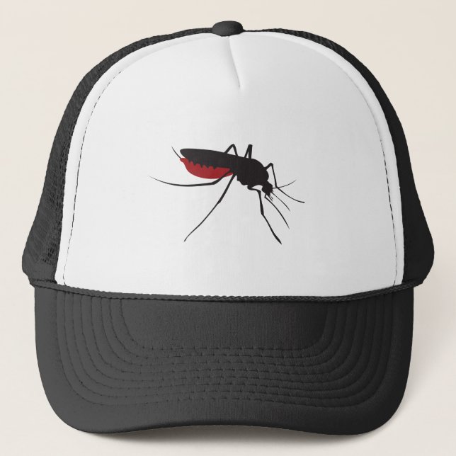 Bloody mosquito trucker hat (Front)