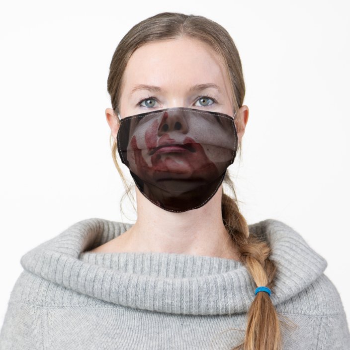 Bloody Mouth Cloth Face Mask | Zazzle.com.au