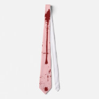 Bloody Neck Tie