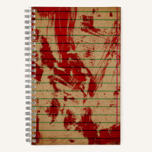Bloody notebook