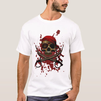Bloody Pirate Skull T-Shirt