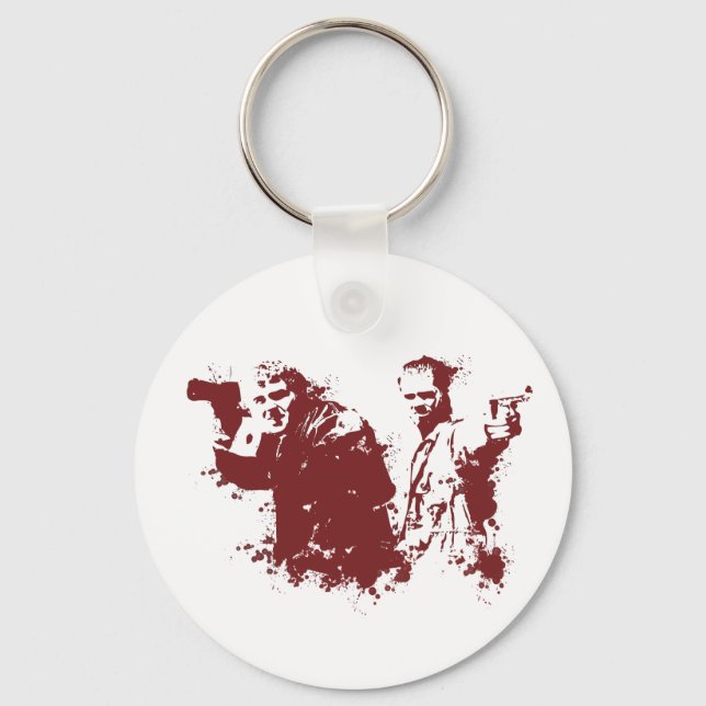Bloody Rob & Lewis Key Ring (Front)
