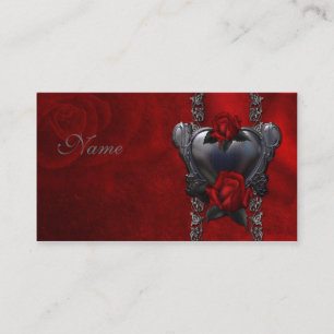 Bloody Rose - Gothic Design Business Card