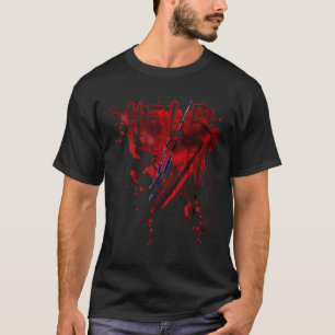 Bloody Shirt Help Blood Splatter Halloween Blood S