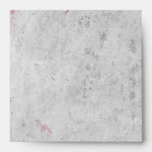 Bloody Splatter Halloween - Square Envelope