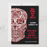 Bloody Sugar Skull Invitation<br><div class="desc">Feel free to contact me for a request or question.</div>