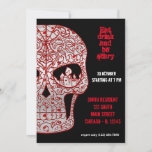 Bloody Sugar Skull Invitation<br><div class="desc">Feel free to contact me for a request or question.</div>