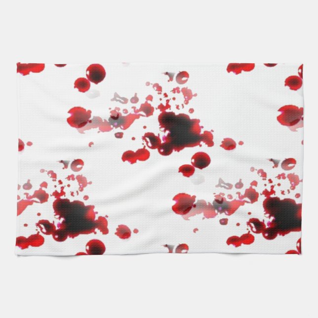 Bloody Tea Towel (Horizontal)