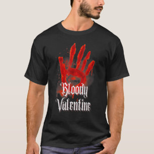 Bloody Valentine Gothic Emo Mysterious Occult Divi T-Shirt