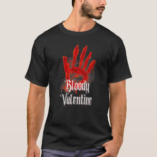Bloody Valentine Gothic Emo Mysterious Occult Divi T-Shirt