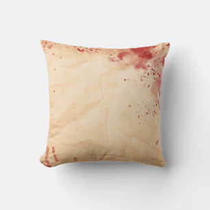 Bloody Vintage Halloween Gothic Cushion
