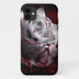 Bloody White Rose iPhone 11 Case