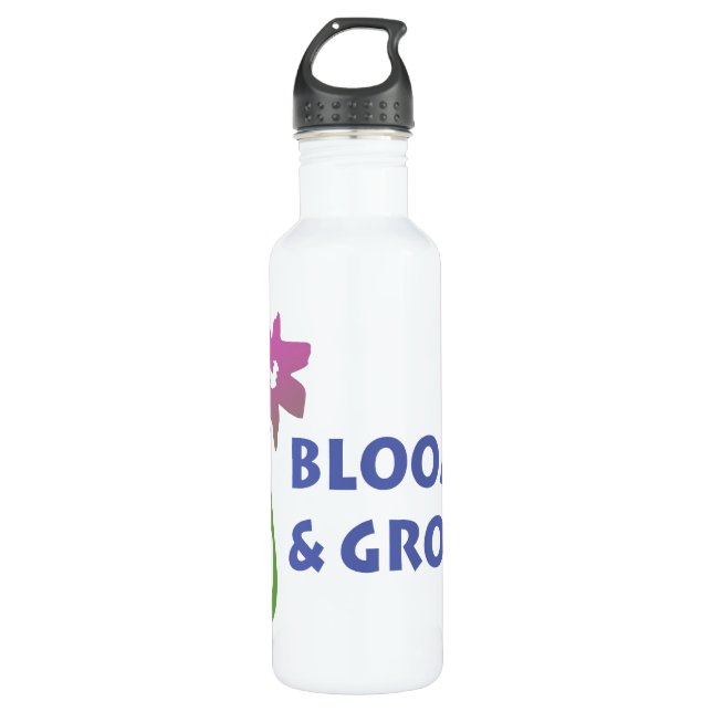 Bloom and Grow 710 Ml Water Bottle (Front)